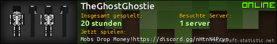 Benutzerleisten 560x90 für TheGhostGhostie