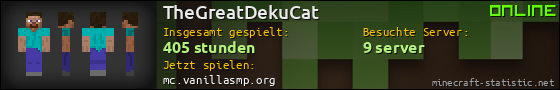 Benutzerleisten 560x90 für TheGreatDekuCat