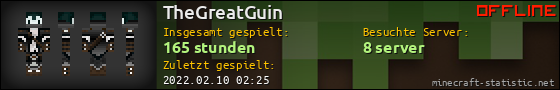 Benutzerleisten 560x90 für TheGreatGuin