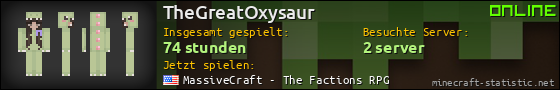 Benutzerleisten 560x90 für TheGreatOxysaur