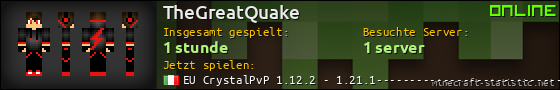 Benutzerleisten 560x90 für TheGreatQuake