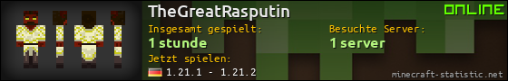 Benutzerleisten 560x90 für TheGreatRasputin