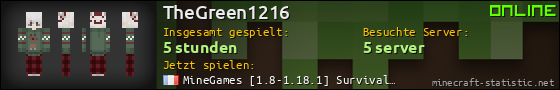 Benutzerleisten 560x90 für TheGreen1216