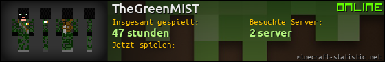 Benutzerleisten 560x90 für TheGreenMIST