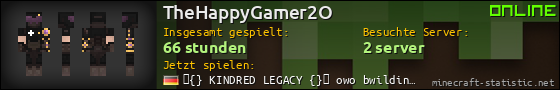 Benutzerleisten 560x90 für TheHappyGamer2O