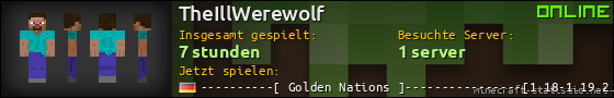 Benutzerleisten 560x90 für TheIllWerewolf