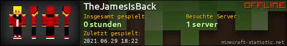 Benutzerleisten 560x90 für TheJamesIsBack