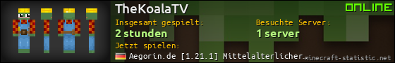 Benutzerleisten 560x90 für TheKoalaTV