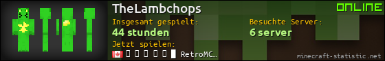 Benutzerleisten 560x90 für TheLambchops