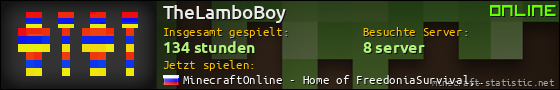 Benutzerleisten 560x90 für TheLamboBoy