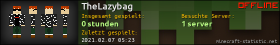 Benutzerleisten 560x90 für TheLazybag