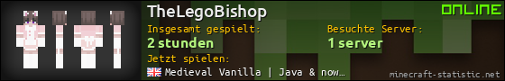 Benutzerleisten 560x90 für TheLegoBishop