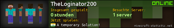 Benutzerleisten 560x90 für TheLoginator200