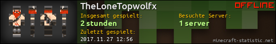 Benutzerleisten 560x90 für TheLoneTopwolfx