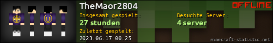 Benutzerleisten 560x90 für TheMaor2804