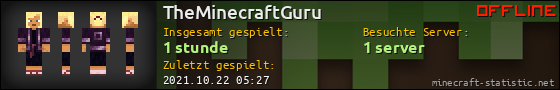 Benutzerleisten 560x90 für TheMinecraftGuru