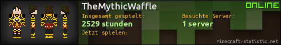 Benutzerleisten 560x90 für TheMythicWaffle