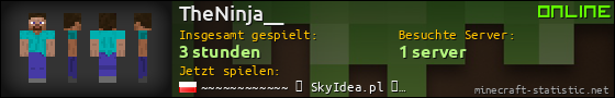 Benutzerleisten 560x90 für TheNinja__