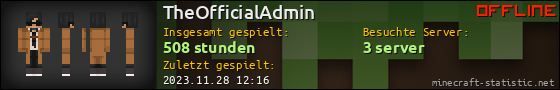 Benutzerleisten 560x90 für TheOfficialAdmin