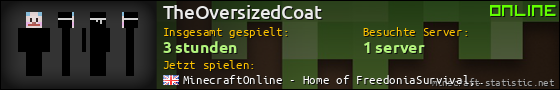 Benutzerleisten 560x90 für TheOversizedCoat