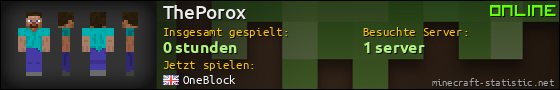 Benutzerleisten 560x90 für ThePorox