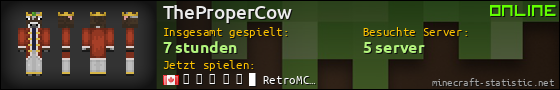 Benutzerleisten 560x90 für TheProperCow