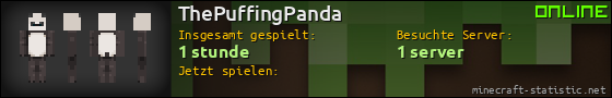 Benutzerleisten 560x90 für ThePuffingPanda