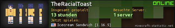 Benutzerleisten 560x90 für TheRacialToast