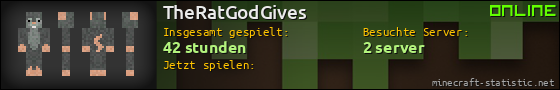 Benutzerleisten 560x90 für TheRatGodGives