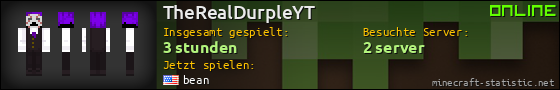 Benutzerleisten 560x90 für TheRealDurpleYT