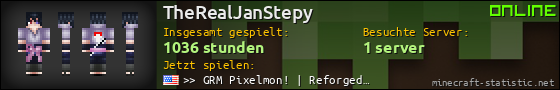 Benutzerleisten 560x90 für TheRealJanStepy