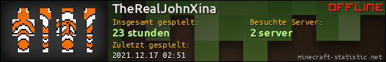 Benutzerleisten 560x90 für TheRealJohnXina