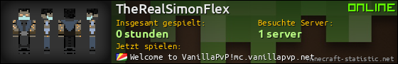 Benutzerleisten 560x90 für TheRealSimonFlex