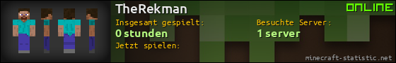 Benutzerleisten 560x90 für TheRekman