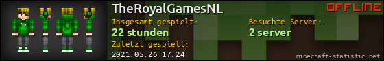 Benutzerleisten 560x90 für TheRoyalGamesNL