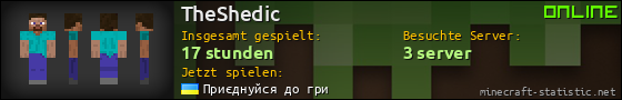 Benutzerleisten 560x90 für TheShedic