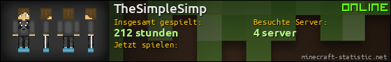 Benutzerleisten 560x90 für TheSimpleSimp