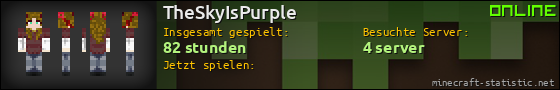 Benutzerleisten 560x90 für TheSkyIsPurple