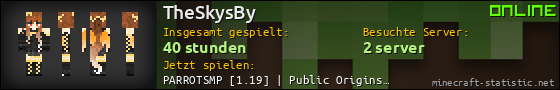 Benutzerleisten 560x90 für TheSkysBy