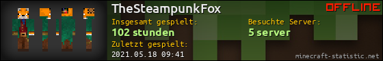 Benutzerleisten 560x90 für TheSteampunkFox