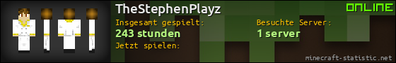 Benutzerleisten 560x90 für TheStephenPlayz