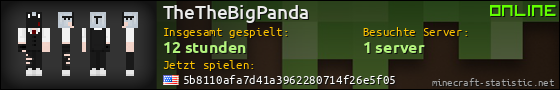 Benutzerleisten 560x90 für TheTheBigPanda