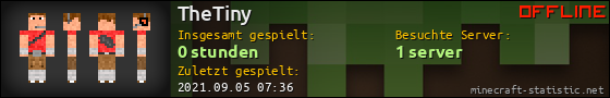 Benutzerleisten 560x90 für TheTiny