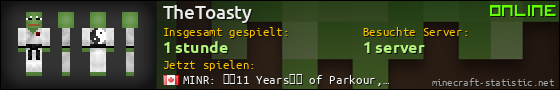 Benutzerleisten 560x90 für TheToasty