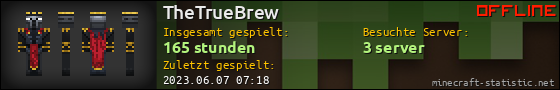 Benutzerleisten 560x90 für TheTrueBrew