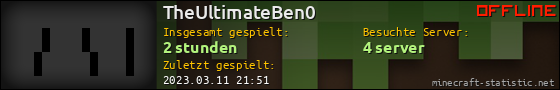 Benutzerleisten 560x90 für TheUltimateBen0