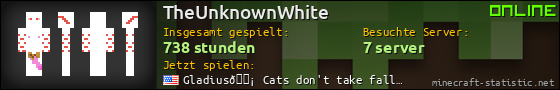 Benutzerleisten 560x90 für TheUnknownWhite