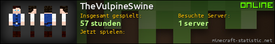 Benutzerleisten 560x90 für TheVulpineSwine