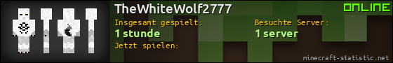 Benutzerleisten 560x90 für TheWhiteWolf2777