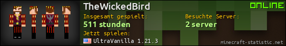 Benutzerleisten 560x90 für TheWickedBird